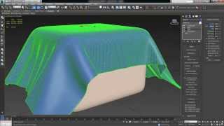 3ds Max Tutorial Beginner  Cloth Simulation [upl. by Mirabella479]