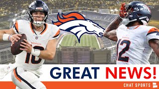 The Denver Broncos Got MORE Great News That No One Is Noticing [upl. by Anuayek]