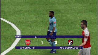 PSP FULL MATCH ARSENAL 1 VS 0 AFC BOURNEMOUTH [upl. by Monah658]