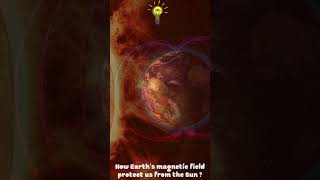 How Earths magnetic field protects us from the Sun WisdomWave earth universe [upl. by Mika678]