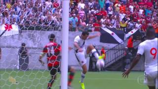 Gols de andrezinho e riascos Vasco 2 x 0 Flamengo Semifinal Carioca 2016 [upl. by Lzeil]