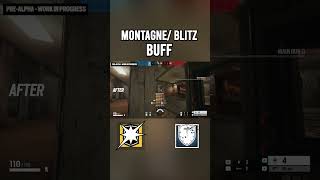 Montagne And Blitz Got BUFFED 💪✅shorts [upl. by Nida]