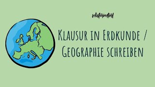 15 Punkte in der Klausur in Geographie  Erdkunde schreiben  So funktioniert es in der Oberstufe [upl. by Nosredneh997]