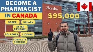 How to Become a Pharmacist in Canada  Pharmacist Job in Canada  Study in Canada  Canada 🇨🇦 [upl. by Doe]