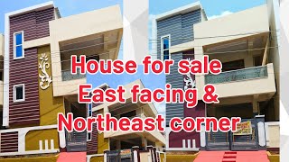 Independent House for sale at hayathnagar  ready to move  East facing northeast corner G1 [upl. by Saul530]