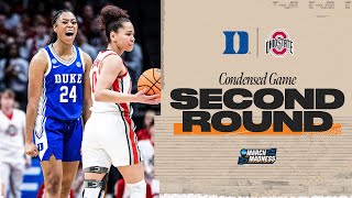 Duke vs Ohio State  Second Round NCAA tournament extended highlights [upl. by Sidonie310]