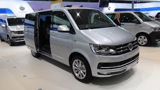 2017 Volkswagen Multivan  Exterior and Interior  IAA Hannover 2016 [upl. by Henden603]