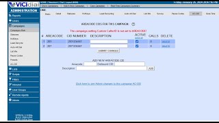 Vicidial How to Add AC CID explain in HINID vicidial [upl. by Jamal]