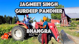 Jagmeet Singh and Gurdeep Pandhar Bhangra Dance [upl. by Akenat509]