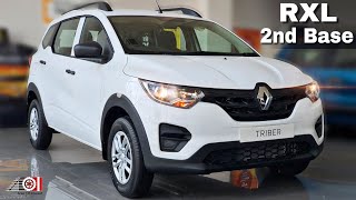 2022 Renault Triber RXL 2nd Base Model 7 Seater  On Road Price  Mileage  Features [upl. by Melisent]