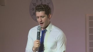 Glees Matthew Morrison gives inspiring advice on how to succeed [upl. by Colt113]