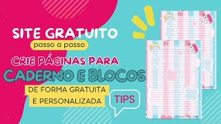 COMO CRIAR MIOLO PERSONALIZADO PARA BLOCOS I CADERNOS E AGENDAS [upl. by Jueta]