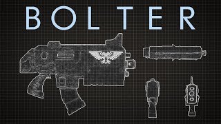 Warhammer 40000 Bolter  Weapon Breakdown [upl. by Ahmed]