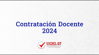 TUTORIAL  CONTRATO DOCENTE 2024 [upl. by Sorcha]