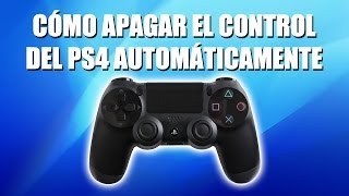 Cómo apagar el control del PS4 automáticamente [upl. by Enelaj]