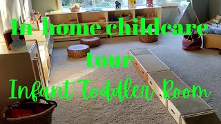 Inhome Childcare  Infant Toddler Room Virtual Tour [upl. by Bortz358]