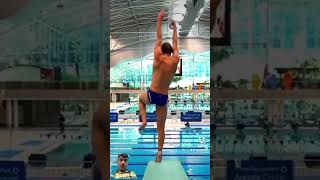 Wow 😯 swimming swim sports music remix beats dj hiphop flip diving short [upl. by Aved234]