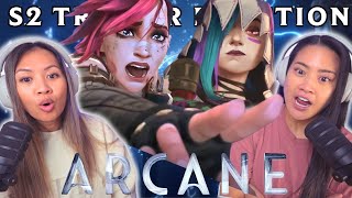 WE ARE HYPED Reacting to ARCANE SEASON 2  Official Trailer 2024 Netflix  Reaction amp Review [upl. by Greenstein]