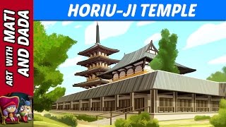 Art with Mati and Dada – HoriuJi Temple  Kids Animated Short Stories in English [upl. by Euton]