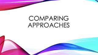 A LEVEL PSYCHOLOGY  COMPARING APPROACHES [upl. by Hirschfeld]