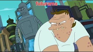 futurama bender vs ugly giant monster [upl. by Valleau333]