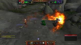 WOW  Pet Battle  Oh Ominitron Stormheim  Bloodgazer Team Rumble [upl. by Euqinamod]