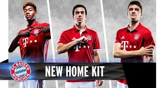 Das neue FC Bayern HomeTrikot 20162017 [upl. by Colette827]