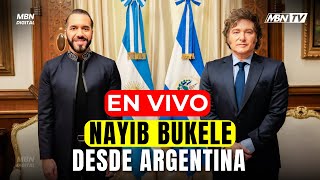 ENVIVO Presidente Nayib Bukele en Visita de Estado a la República de Argentina  ÚLTIMA HORA [upl. by Kashden]