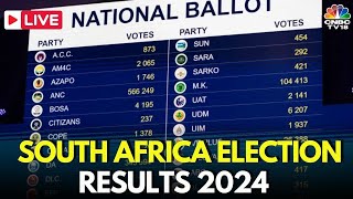 South Africa Election Results 2024 LIVE  South Africa Elections 2024 LIVE  ANC Party  DA  N18G [upl. by Aleel]