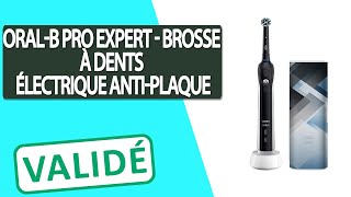 Avis Brosse Dents Électrique Éliminant 100 De La Plaque Dentaire OralB [upl. by Ecital]