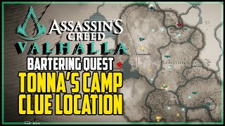 Explore Tonnas Camp for Clues Assassins Creed Valhalla [upl. by Nagar580]