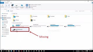 DVD Drive Missing windows 10 Eazy Solved [upl. by Adair]