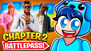 Fortnite CHAPTER 2 REMIX is HERE NEW BATTLE PASS Snoop Dogg Ice Spice Juice Wrld [upl. by Folberth]