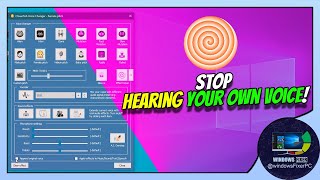 Fix Clownfish Voice Changer Echo Stop Hearing Your Own Voice 2024 🤔 [upl. by Romito]