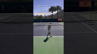 Sinner vs Dimitrov BNP Paribas Open in Indian Wells practice courts full vid coming soon shorts [upl. by Birchard]