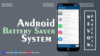 Making Android Battery Saver System App  Android App Project Ideas [upl. by Colston]