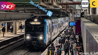 LE RER C EN PLEIN CŒUR DE PARIS [upl. by Odrareg]