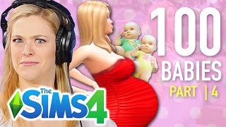 Single Girl Has Twins In The Sims 4  Part 4 [upl. by Donny]