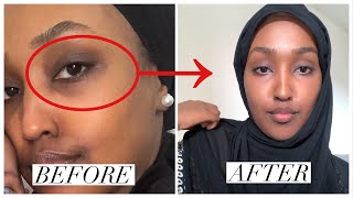 BYE 👋 les cernes amp les imperfections — MY SKINCARE ROUTINE [upl. by Haelam]