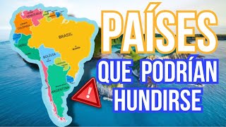 ¡¡8 Países LATINOAMERICANOS que van a DESAPARECER por el cambio CLIMATICO [upl. by Acinonrev410]