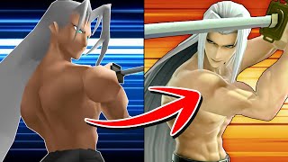 Costume Origins of Sephiroth in Super Smash Bros Ultimate [upl. by Akyre319]