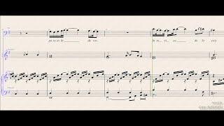 Un Pacto  Bersuit Vergarabat  Partitura Piano y Voz 🎼 [upl. by Elka594]