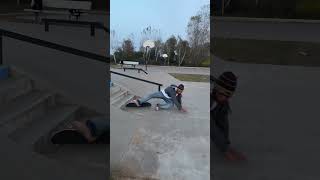 front shuv skateboarding skate skateboardingtrick [upl. by Ayotnahs]