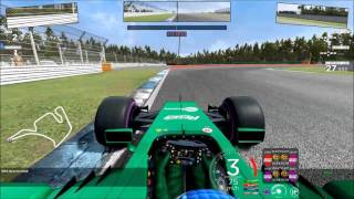 Automobilista Hockenheim F1 2017 Ultimate Time Trial Gameplay [upl. by Kruse]