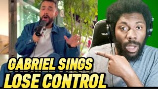 Gabriel Henrique  LOSE CONTROL TEDDY SWIMS Cover REACTION VIDEO gabrielhenrique brazil [upl. by Ludwig]