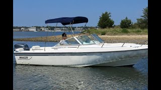 1995 Boston Whaler 17 Dauntless Dual Console [upl. by Asenab]