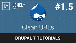 Drupal Tutorials 15  Clean URLs [upl. by Aryc]