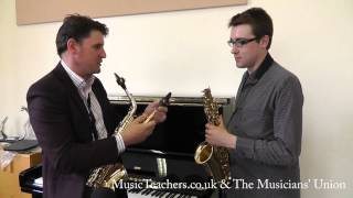 Saxophone Lesson Kevin Hanafin 6 Clean Tonguing Technique [upl. by Atilemrac]