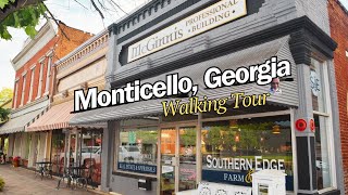 Monticello Georgia Walking Tour [upl. by Ynwat]