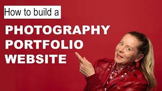 How to build a photography portfolio website  FREE photography website templates [upl. by Ragland912]